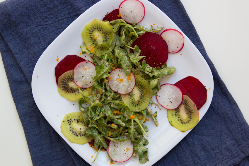 Image of Arugula salad made by Ashley Lauren